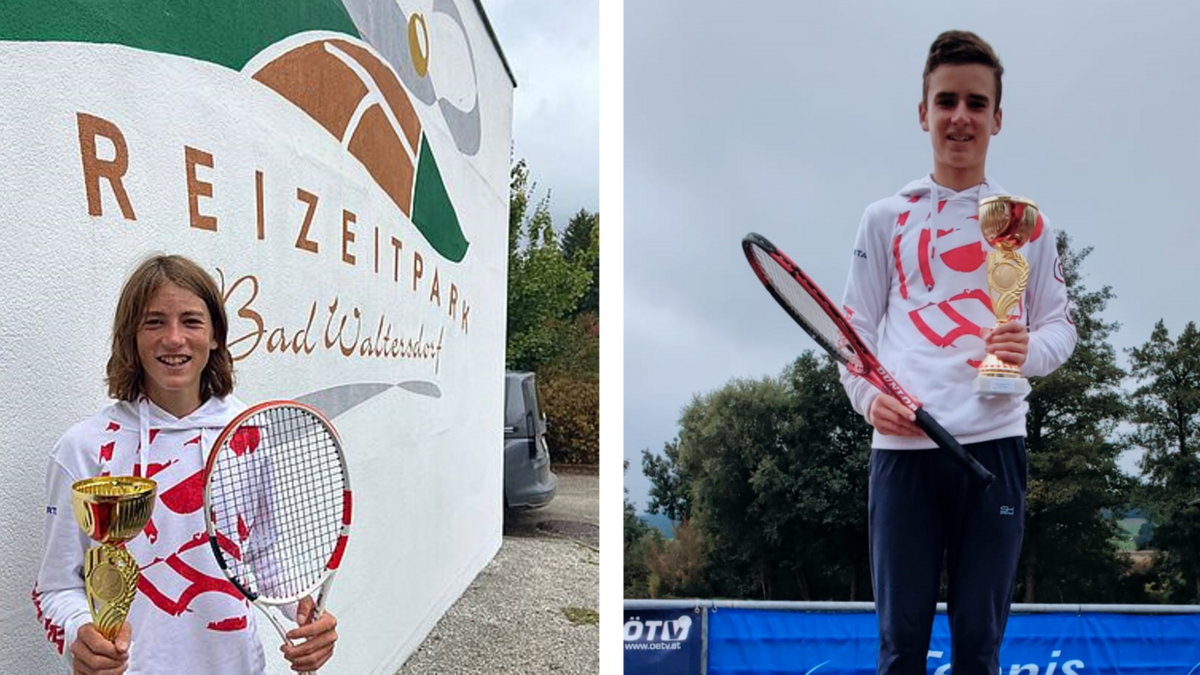 BTV Tennis Europe Tour Burgenländer räumten in Bad Waltersdorf ab